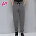 grey casual joggers